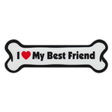 Dog Bone Magnet - I Love My Best Friend
