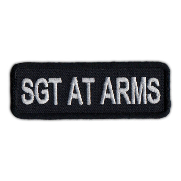 Patch - Sgt At Arms (Sergeant) 