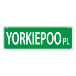 Street Sign - Yorkiepoo Place
