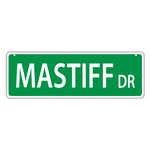 Street Sign - Mastiff Drive
