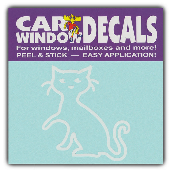 Window Decal - Cat (3" Tall)