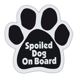 Dog Paw Magnet - Spoiled Dog On Board
