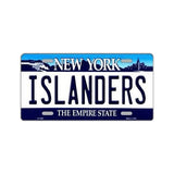 NHL Hockey License Plate Cover - New York Islanders