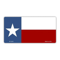 Texas State Flag Plate