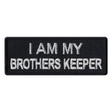 Patch - I Am My Brother's Keeper (Black/Silver)