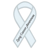 Ribbon Magnet - Lung Cancer Awareness