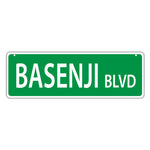 Street Sign - Basenji Blvd