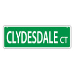 Street Sign - Clydesdale Court