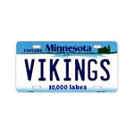 License Plate Cover - Minnesota Vikings