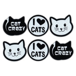 Magnet Variety Pack - Cat Crazy, 1.75" x 1.5" Each