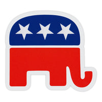 Bumper Sticker - Republican Party Elephant 