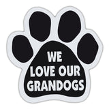 Dog Paw Magnet - We Love Our Grandogs