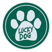 Round Magnet - Lucky Dog