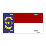 North Carolina State Flag Plate
