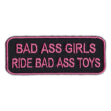 Patch - Bad Ass Girls Ride Bad Ass Toys 