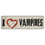 Bumper Sticker - I Love Vampires (Bloody Heart) 