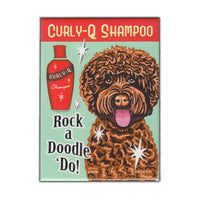 Refrigerator Magnet - Curly-Q Shampoo