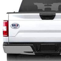 Oval Magnet - Biden President 2024 (6" x 4") - Pickup Truck Magnet