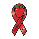 Ribbon Magnet - Support Our Teachers