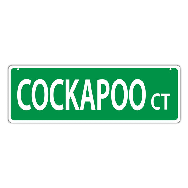 Street Sign - Cockapoo Court