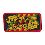 Patch - All Gave Some 1959-1975 - 58,479 Gave All, Vietnam Ribbon