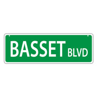 Street Sign - Basset Blvd