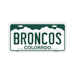 License Plate Cover - Denver Broncos