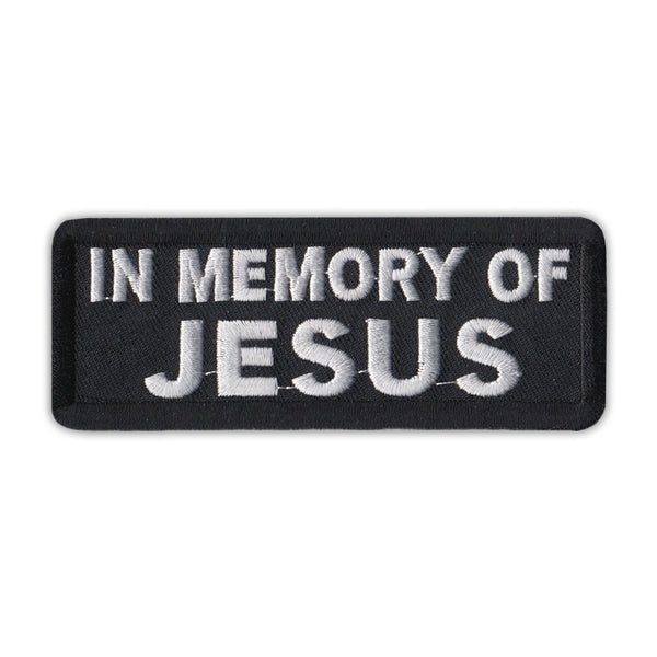 Patch - In Memory of Jesus
