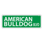 Street Sign - American Bulldog Blvd
