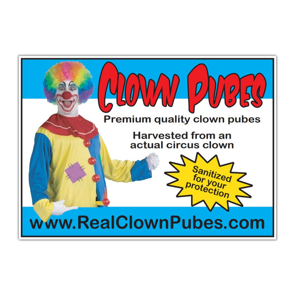 Fake Product Prank Clown Pubes For Practical Jokes 100 Anonymous