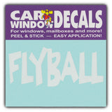 Window Decal - Flyball (4.5" Wide)