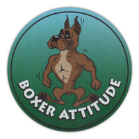 Round Magnet - Boxer Attitude