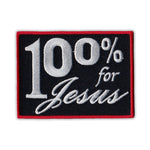 Patch - 100% For Jesus