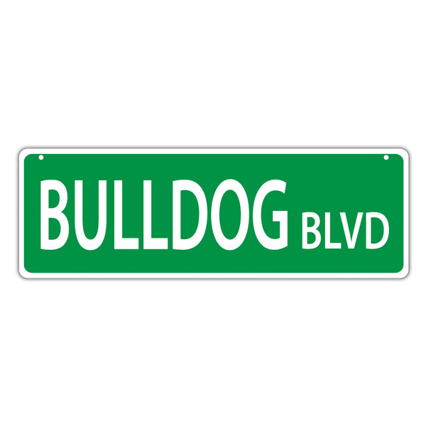 Street Sign - Bulldog Blvd