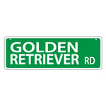 Street Sign - Golden Retriever Road