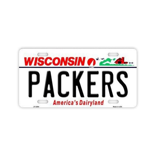License Plate Cover - Green Bay Packers