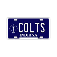 License Plate Cover - Indianapolis Colts, Blue