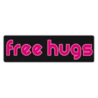 Bumper Sticker - Free Hugs 