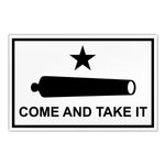 Magnet - Large Size, Come and Take It Flag (Cannon) (8.5" x 5.5")