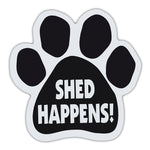Dog Paw Magnet - Shed Happens