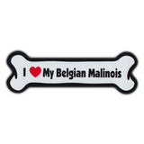 Dog Bone Magnet - I Love My Belgian Malinois