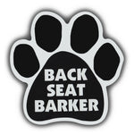 Dog Paw Magnet - Back Seat Barker