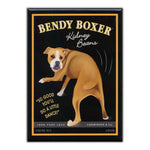 Refrigerator Magnet - Bendy Boxer Kidney Beans