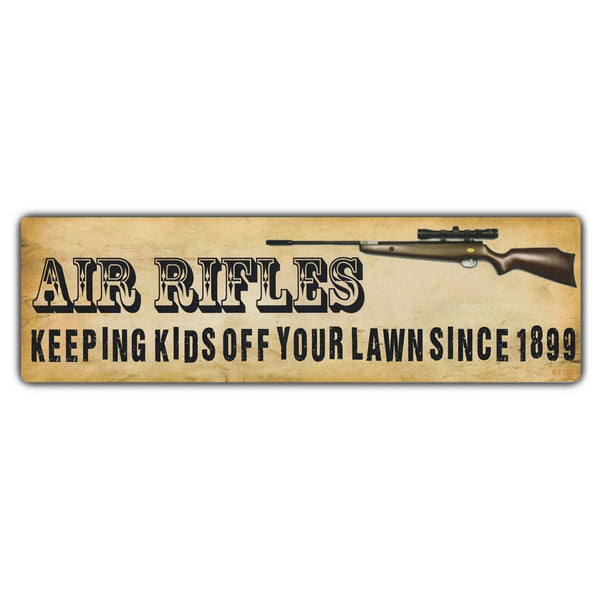 Bumper Sticker - AIR RIFLES Keeping Kids Off Your Lawn Since 1899