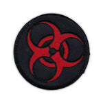 Patch - Zombie Symbol (Black and Red)
