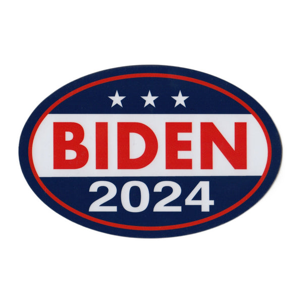 Oval Magnet - Biden 2024 (6" x 4")